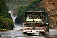 Boat ride at Murchison Falls